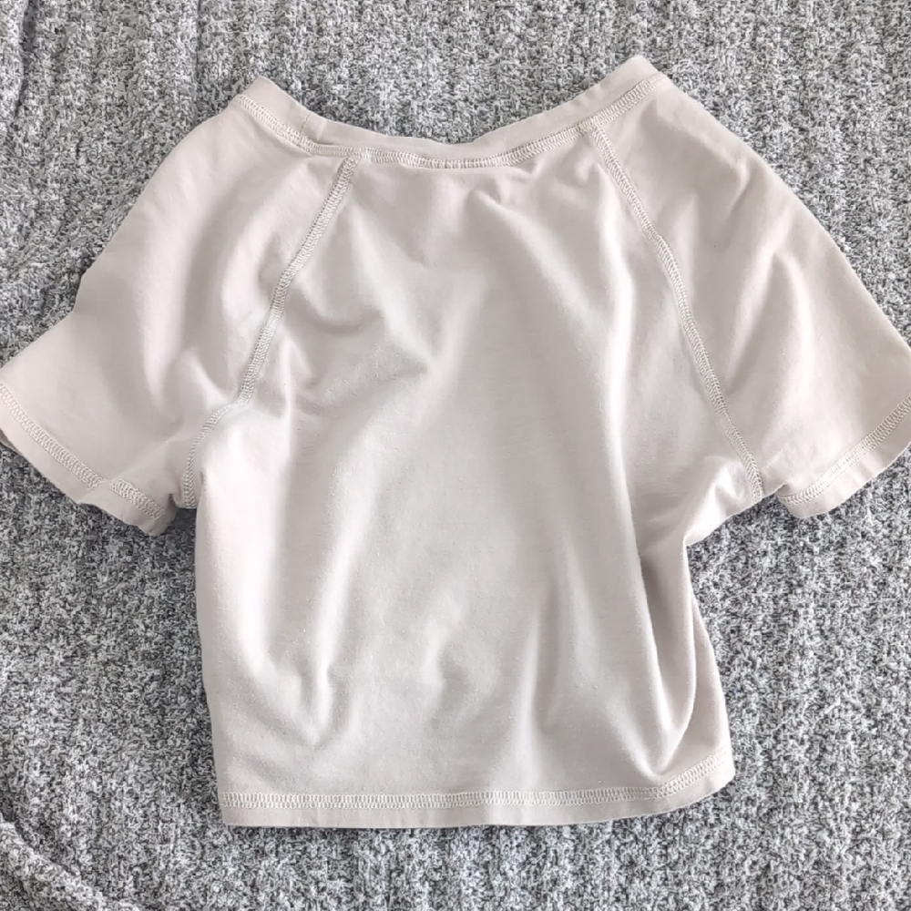 Divided Cream Short Sleeve Tee